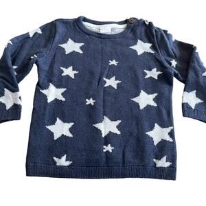 H&M star jacquard-knit sweater 12-28 months